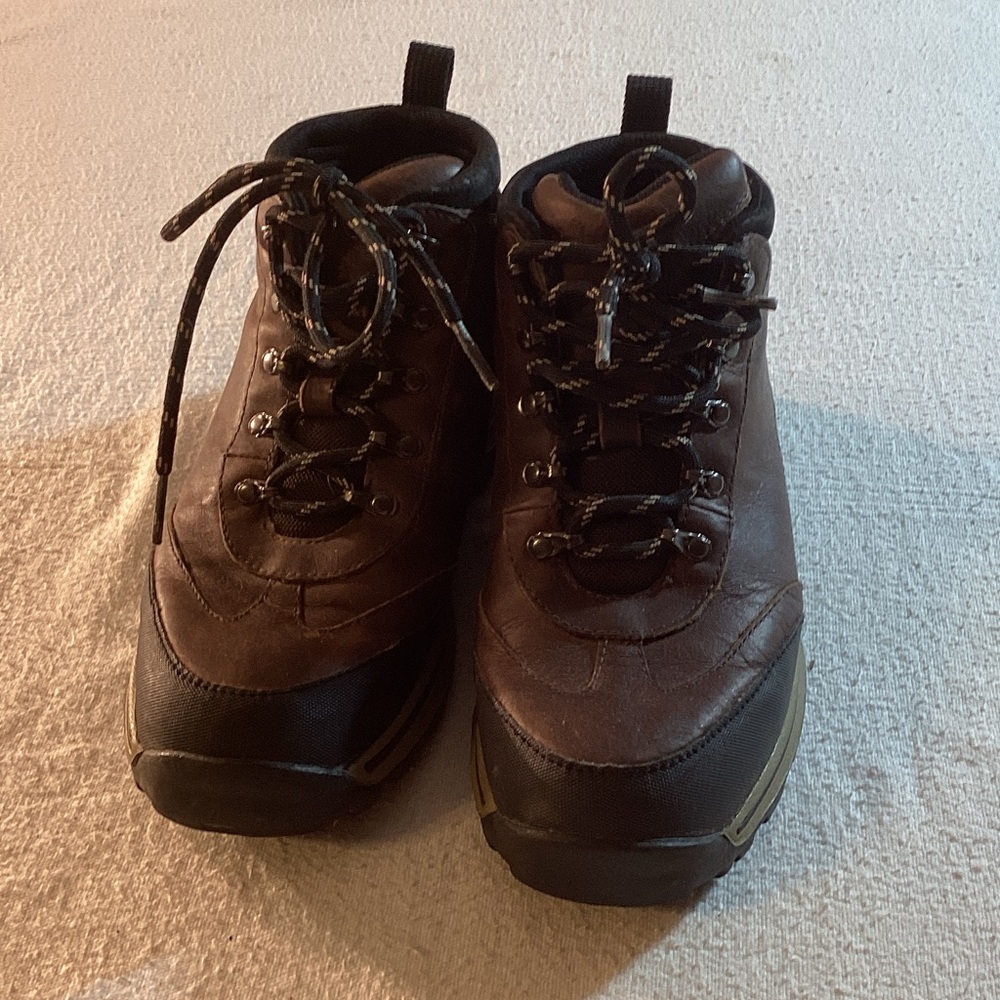 Timberland kid’s Brown and Black Hiking Boots